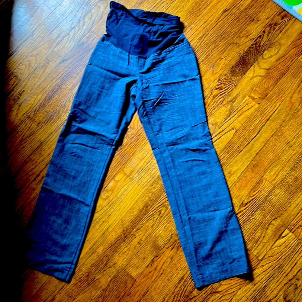 Oh baby by motherhood maternity blue pants size m